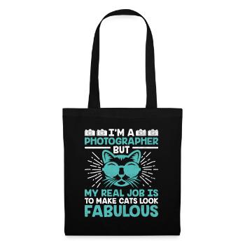 Cat Photographers Cat Lovers Photograpy Cats Photo - Tote Bag - black - Front