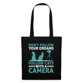 Cat Photographers Cat Lovers Photograpy Cats Photo - Tote Bag - black - Front