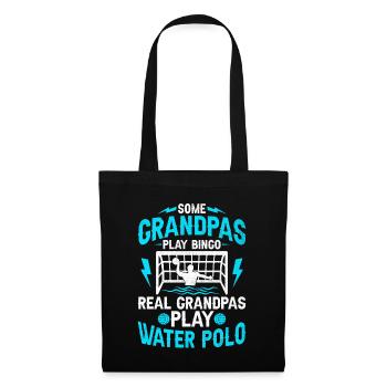 Some Grandpas Play Bingo Real Grandpas Play Water - Tote Bag - black - Front