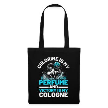 Chlor ist mein Parfüm und Victory ist mein Eau de Cologne W - Stoffbeutel - Schwarz - Vorne
