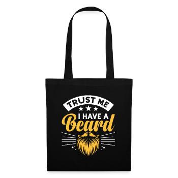 Trust Me I Have A Beard Facial Hair Beards Man - Tote Bag - black - Front