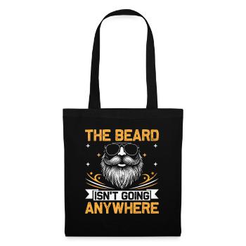 La barbe ne va nulle part Barbes Poils du visage - Sac en tissu - noir - Devant