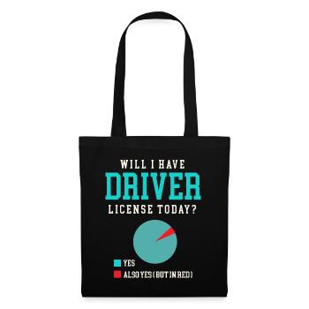 Will I Have Driver License Today Driving School - Tote Bag - black - Front