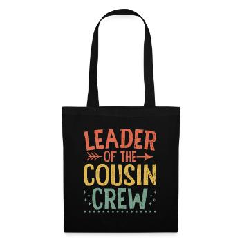 Leader Of The Cousin Crew Cousins Family Reunion - Tote Bag - black - Front