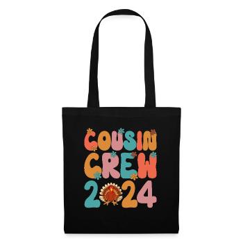 Cousin Crew 2024 Pregnancy Announcement Family - Tote Bag - black - Front
