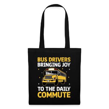 Bus Drivers Bringing Joy To The Daily Commute - Tote Bag - black - Front