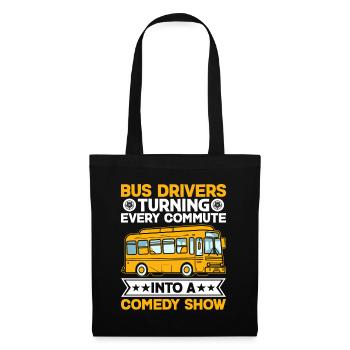 Bus Drivers Turning Every Commute Into A Comedy - Tote Bag - black - Front
