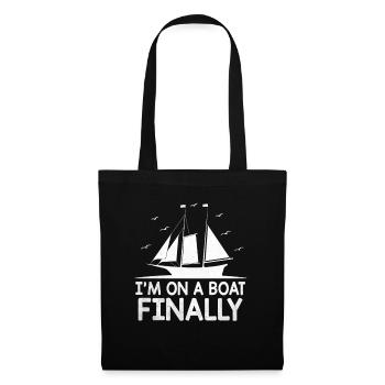 I'm On A Boat Paddle Boat - Tote Bag - black - Front