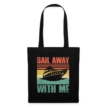 Sail Away With Me Paddle Boat - Tote Bag - black - Front