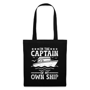 I'm The Captain Of My Own Ship Paddle Boat - Tote Bag - black - Front