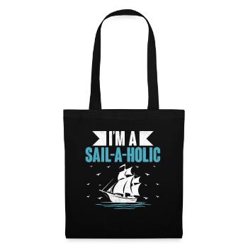 I’m A Sail A Holic Paddle Boat - Tote Bag - black - Front