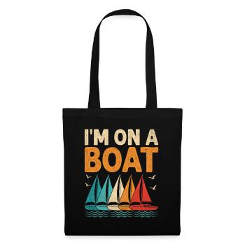 I'm On A Boat Paddle Boat - Tote Bag - black - Front