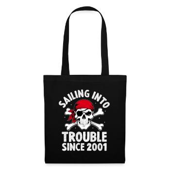En difficulté depuis 2001 Pirate Youth - Sac en tissu - noir - Devant