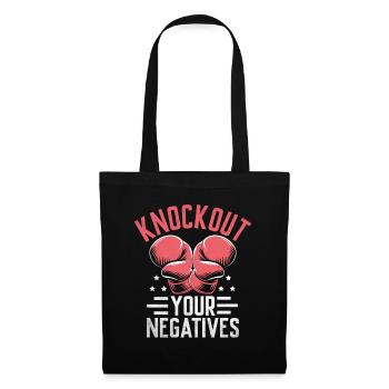 K.O. Vos points négatifs Boxer Sports Force - Sac en tissu - noir - Devant