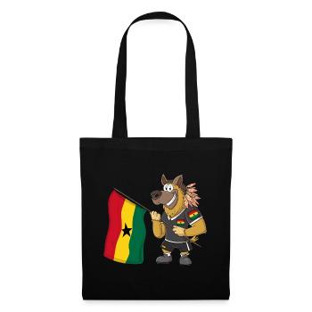 Ghana Rasta Dog - Tote Bag - black - Front
