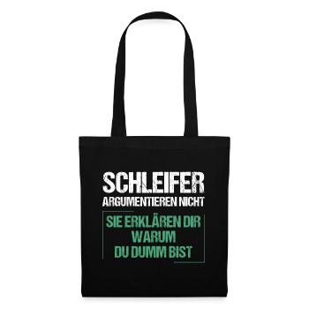 Grinders don't argue - Tote Bag - black - Front