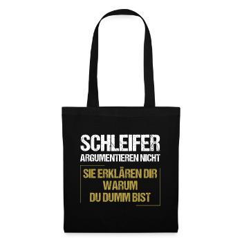 Grinders don't argue - Tote Bag - black - Front