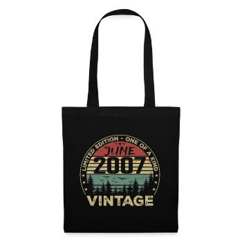 Gift June 2007 Birthday June 2007 June 2007 - Tote Bag - black - Front