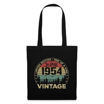 Gift June 1954 Birthday June 1954 June 1954 - Tote Bag - black - Front