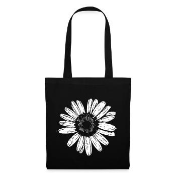 daisy, flower, spring, summer, garden, - Tote Bag - black - Front