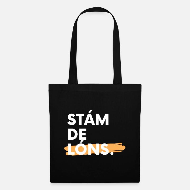 Stàm de Lòns - Stoffbeutel - Schwarz