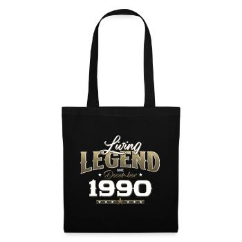 35e anniversaire Légende Décembre 1990 Volume 90 - Sac en tissu - noir - Devant