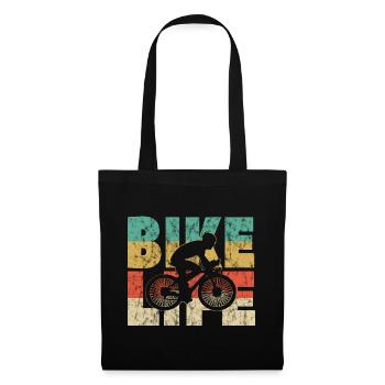 Bike Life - Sac en tissu - noir - Devant