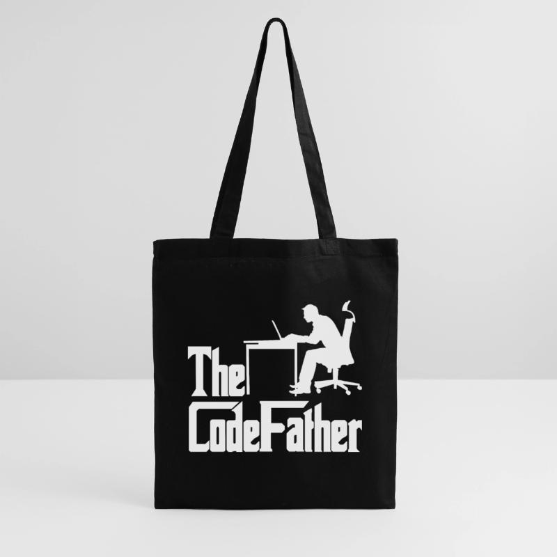 The Codefather Programmer Coder Developer Software Stoffbeutel