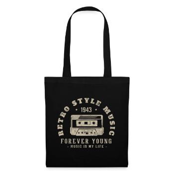 Retro 1943 Birthday Gift 1943 Vintage 1943 - Tote Bag - black - Front