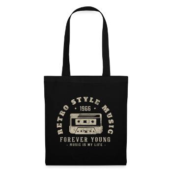 Retro 1966 Birthday Gift 1966 Vintage 1966 - Tote Bag - black - Front