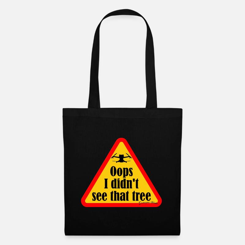 Drone pilot funny quotes - Tote Bag - black