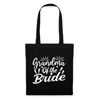 Grandma Of The Bride Wedding Party Family Wedding - Tote Bag - black - Front