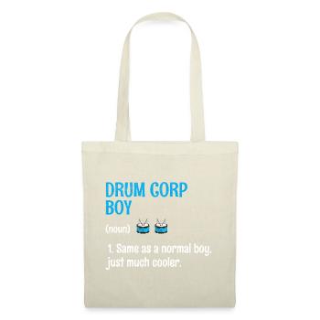 Drum Corps Marching Band Drum Corp Boy Music Percu - Stoffbeutel - Natur - Vorne