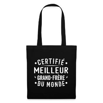 Certified Best Big Brother In The World Big Brother - Tote Bag - black - Front