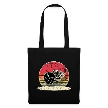 Volley-ball - Sac en tissu - noir - Devant