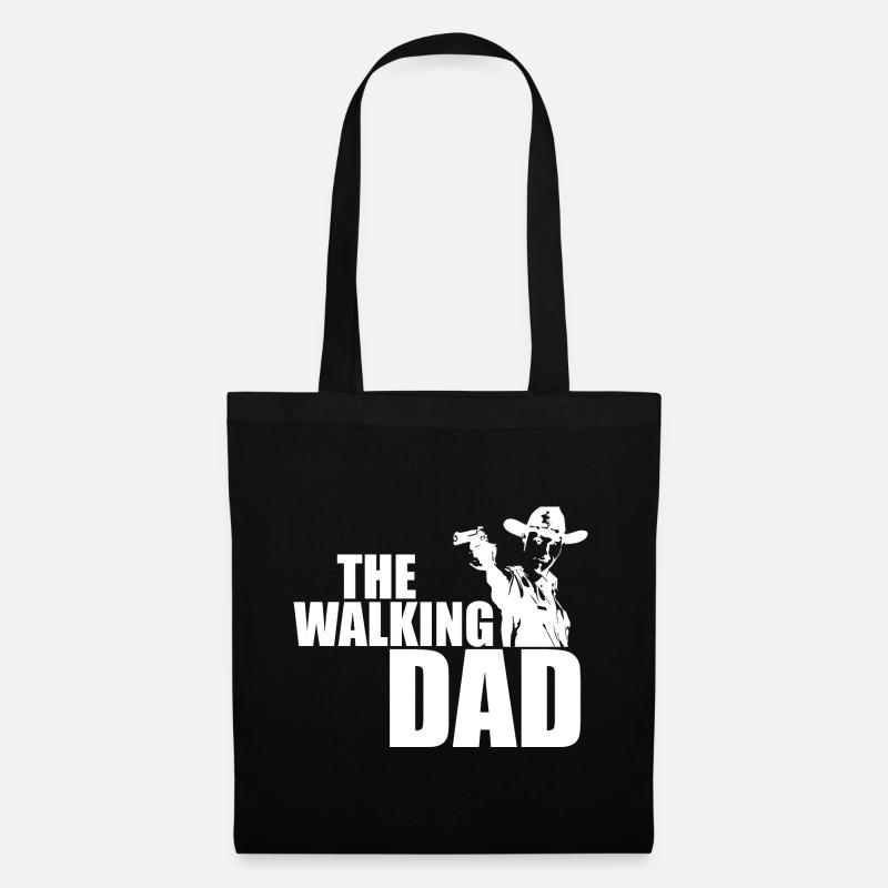 THE WALKING DAD - Stoffbeutel - Schwarz