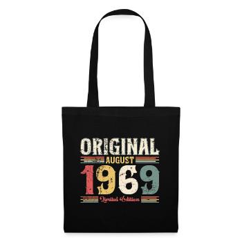 55th Birthday Original August 1969 Year 1969 - Tote Bag - black - Front
