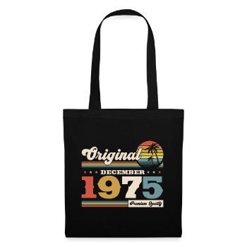 50th Birthday Original December 1975 Volume 75 - Tote Bag - black - Front