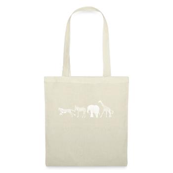 Africa Animals white - Tote Bag - nature - Front