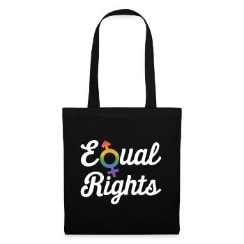 Equal Rights For Others Does Not Mean Less Rights - Stoffbeutel - Schwarz - Vorne