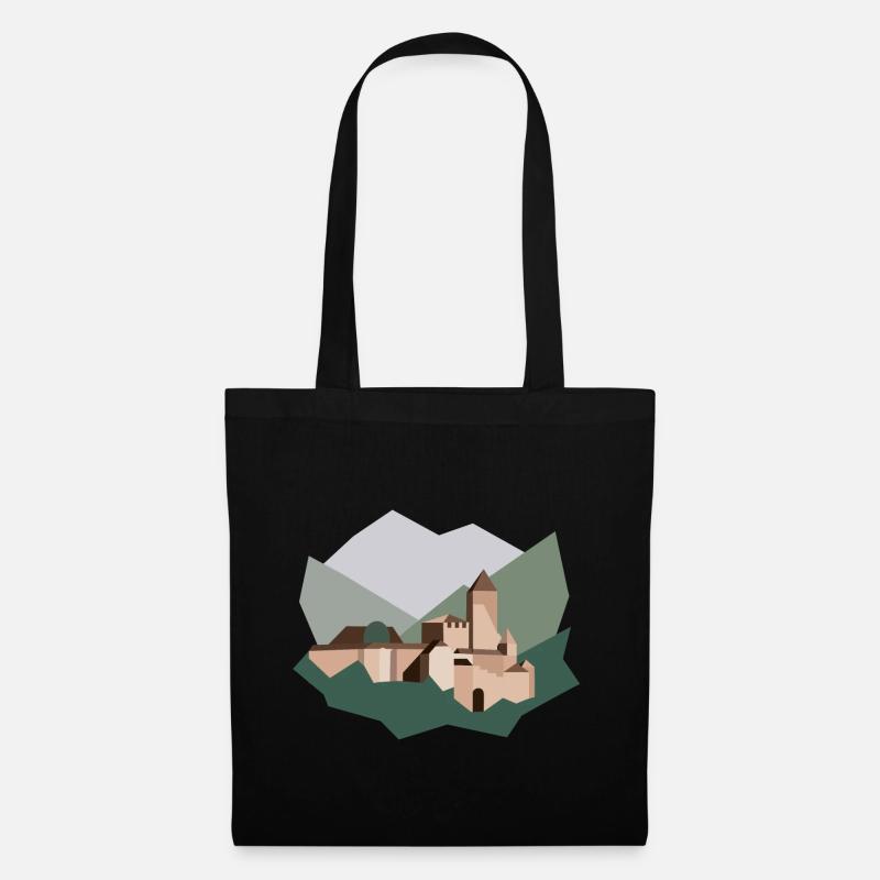 South tyrol - Tote Bag - black