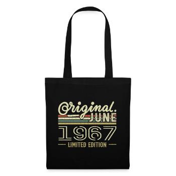 June 1967 Birthday June 1967 - Born in June 1967 - Tote Bag - black - Front