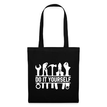 Do It Yourself Car lover Mechanic Vehicle Technici - Tote Bag - black - Front