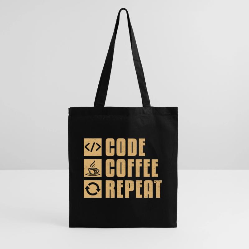 Coffee Coding Programmer Coder Developer Nerd Coff Tote Bag