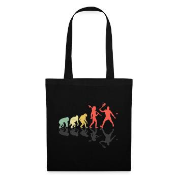 Joueur de squash Joueur de squash Evolution Raquetball S - Sac en tissu - noir - Devant