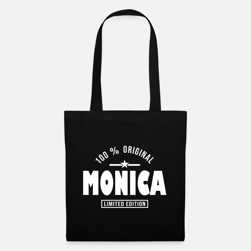 Monika, Monika - Stoffbeutel - Schwarz