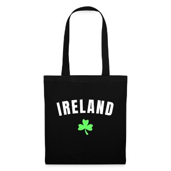 Irlande - Sac en tissu - noir - Devant
