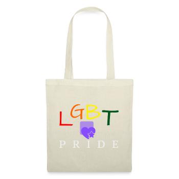 LGBT PRIDE - Sac en tissu - nature - Devant