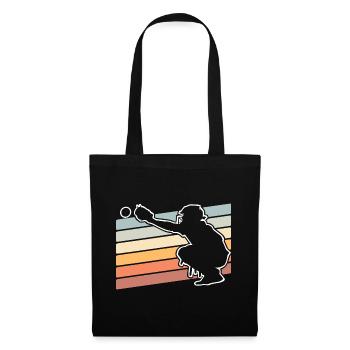 Baseball - Tote Bag - black - Front