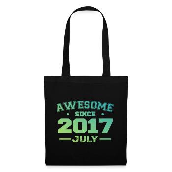 July 2017 Birthday Party July 2017 Retro - Tote Bag - black - Front